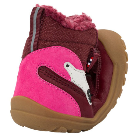 Dziecięce buty zimowe Viking Outdoor Footwear Alv Barefoot Paw Warm WP 2V Burgundy
