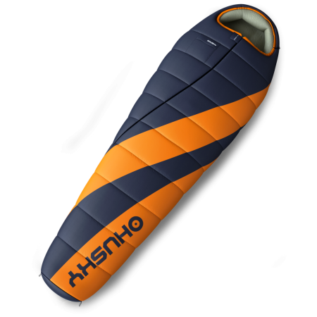 Śpiwór Husky Extreme Enjoy -26°C niebieski/pomarańczowy
