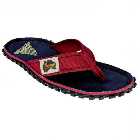 Japonki Gumbies Islander Navy Coast niebieski/czerwony BlueRed