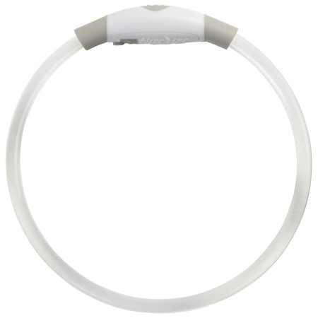 Świecąca obroża dla psa Nite Ize NiteHowl Mini LED biały Disc-O Select