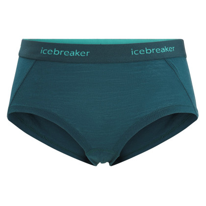 Majtki Icebreaker W's Sprite Hot Pants zielony Green Glory