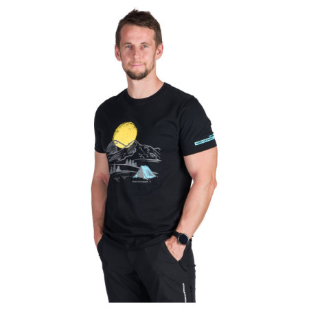 Koszulka męska Northfinder Birger czarny 269black