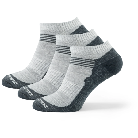 Skarpetki Zulu Merino Summer 3-pack szary grey