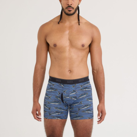 Bokserki Saxx Quest Quick Dry Mesh Boxer Brief Fly