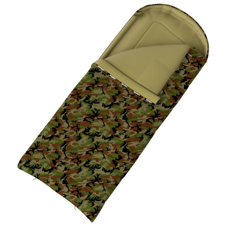 Śpiwór Husky Gizmo Army zielony/brązowy green