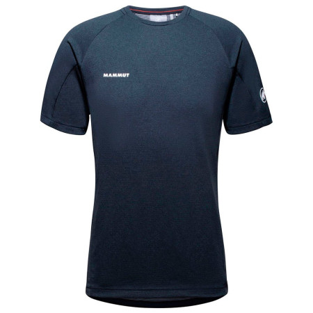 Koszulka męska Mammut Aegility T-Shirt Men niebieski/biały marine melange-white