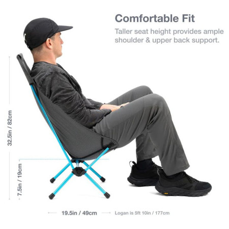 Krzesło Helinox Chair Zero High Back