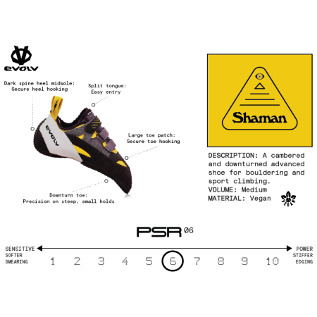 Buty wspinaczkowe Evolv Shaman