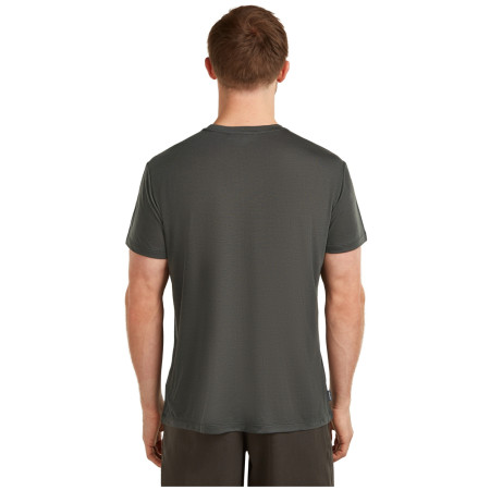 Męska koszulka Icebreaker Merino Blend Core SS Tee Single Line Camp