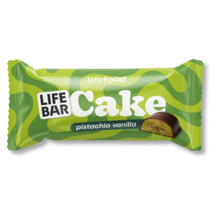 Baton Lifefood Cake pistacja i wanilia BIO (35 g)