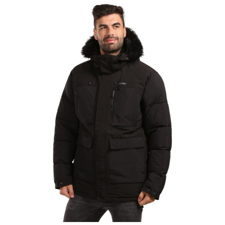 Męska zimowa parka Kilpi Beta-M czarny BLK