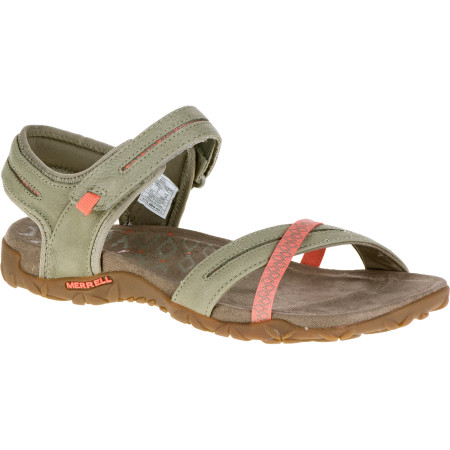 Sandały damskie Merrell Terran Cross II zielony/brązowy Putty