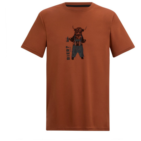 Koszulka męska Dare 2b Fingal Slogan brązowy Brick