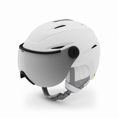 Kask narciarski dla kobiet Giro Essence Mips biały Mat White/Silver Flash