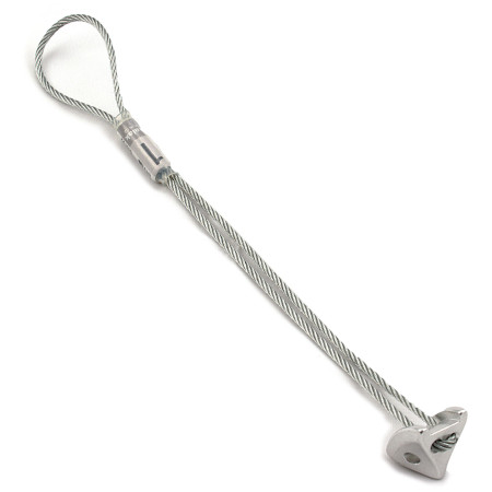 Hak wspinaczkowy Rock Empire Abalak 1 srebrny