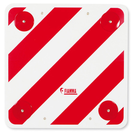 Akcesoria do przyczep kempingowych Fiamma Plastic Signal biały/czerwony
