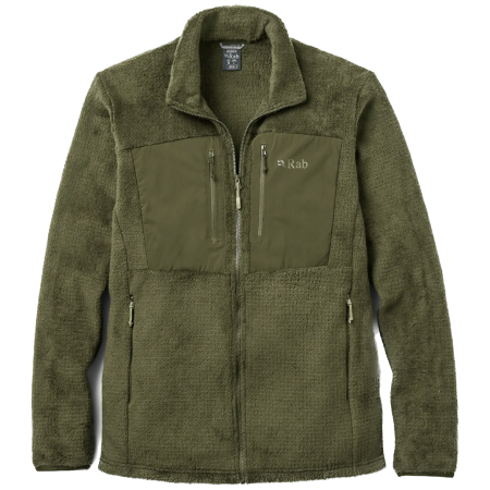 Bluza męska Rab Granitic Jacket zielony