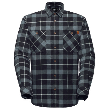 Koszula męska Mammut Alvra Longsleeve Shirt Men czarny black-strata