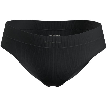 Damskie spodenki Icebreaker W Mer Rib Lotus Hipster czarny Black