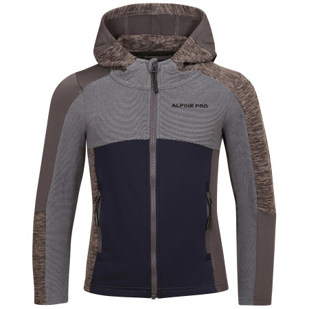 Bluza dziecięca Alpine Pro Groto szary/brązowy SMOKED PEARL