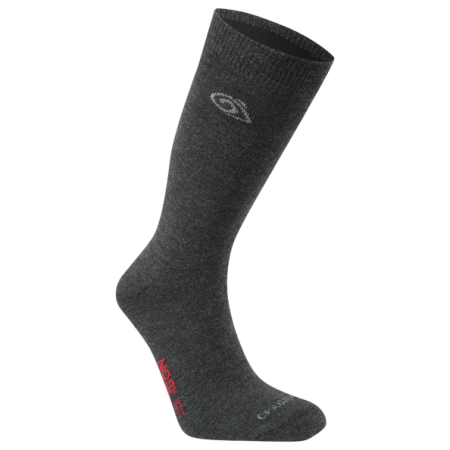 Skarpety Craghoppers NosiLife Travel Wool Socks ciemnoszary DarkIron