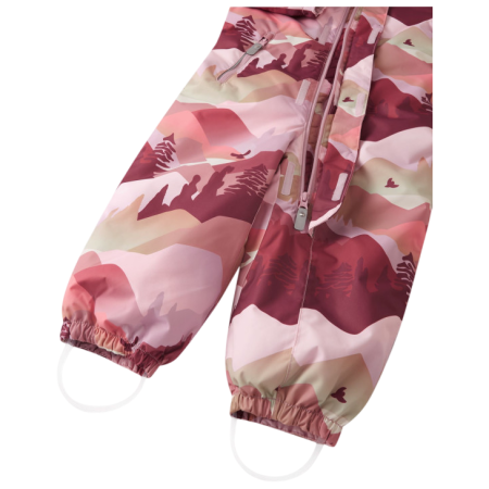 Kombinezon dziecięcy Reima Puhuri Grey Pink