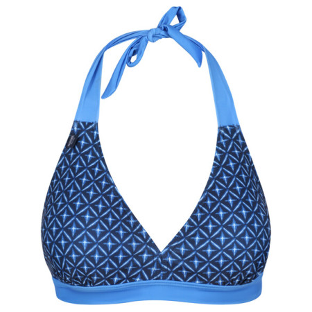 Damski strój kąpielowy Regatta Flavia Bikini Top niebieski Navy Tile