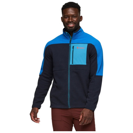 Męska bluza Cotopaxi Abrazo Fleece Full-Zip Jacket niebieski/ciemnoszary Atlantic and Carbon