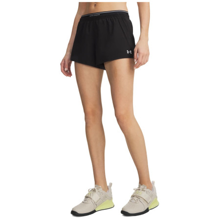 Spodenki damskie Under Armour UA Vanish Woven 3in Shorts czarny Ultimate Black / / Mod Gray