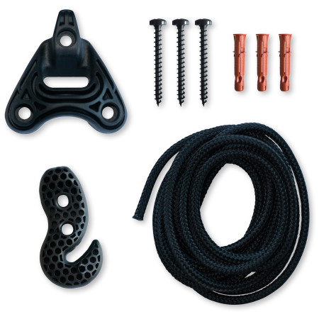 Zestaw montażowy do mocowania La Siesta Uchycení sedačky Universal Rop czarny