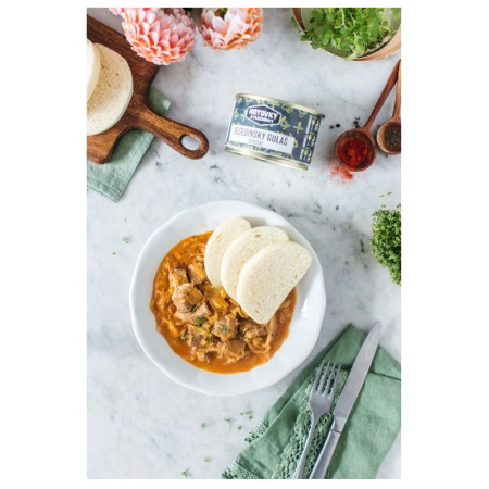 Danie główne Hotovky z plechovky Gulasz segedyński special 800g