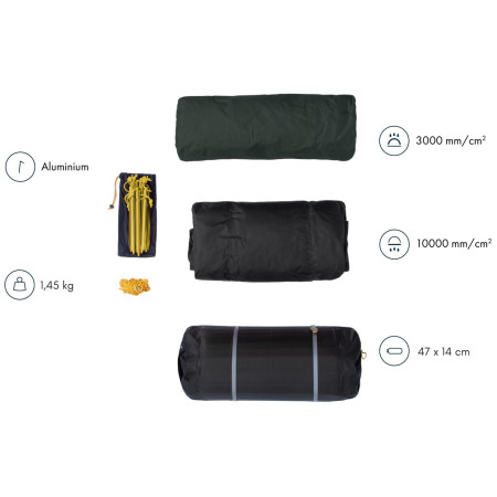 Ultralekki namiot Warg Lightrek 2