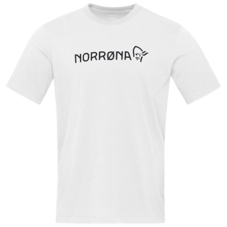 Koszulka męska Norrona 29 cotton Norrøna viking T-shirt biały Pure White
