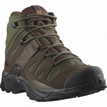 Buty męskie Salomon X Ultra Tracker Gore-Tex zielony Ranger Green / Earth Brown / Black