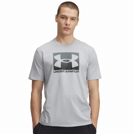 Koszulka męska Under Armour M Boxed Sports Updated Ss szary ModGrayLightHeather/Black