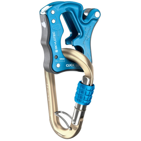 Przyrząd asekuracyjny Skylotec Click up kit niebieski Light Blue