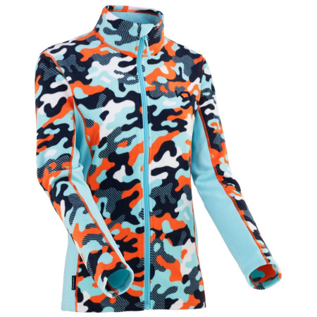 Bluza damska Kari Traa Stjerne Fleece niebieski/pomarańczowy Frost