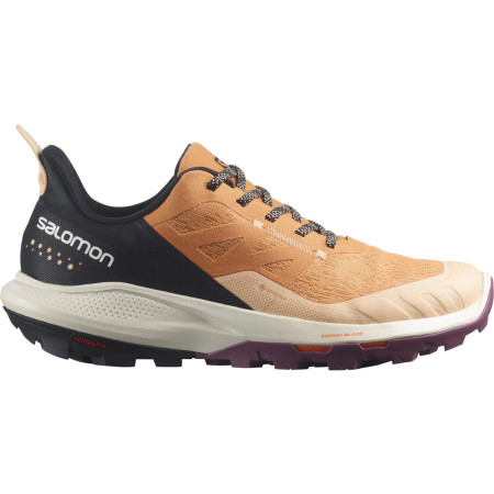 Damskie buty turystyczne Salomon Outpulse Gtx W czarny/pomarańczowy apricot buff
