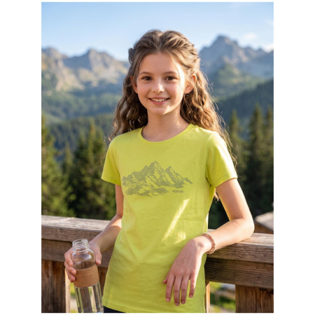 T-shirt dziecięcy Alpine Pro Ecomo 4 Green