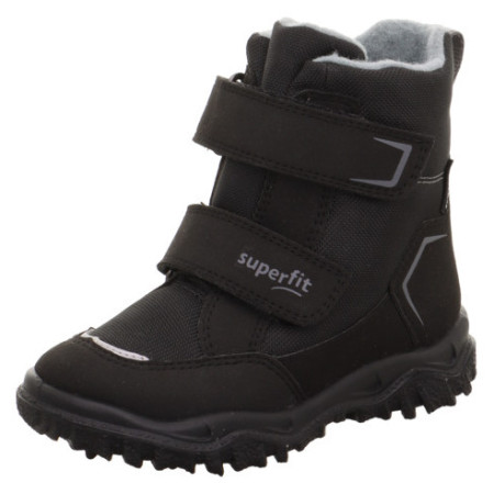 Dziecięce buty zimowe Superfit Husky Schwarz/Hellgrau czarny/szary Schwarz/Hellgrau