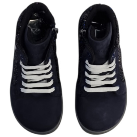 Buty barefoot dziecięce beBare 3485SA Navy