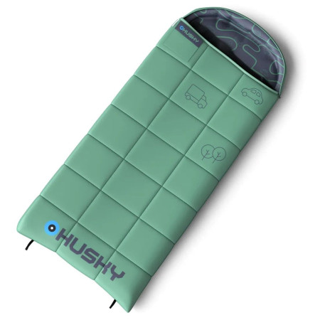 Śpiwór dziecięcy Husky Gizmo Kids zielony Green