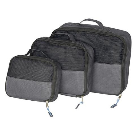Podróżny organizer Bo-Camp Travel Pack Cubes 3 czarny