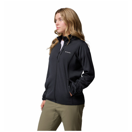 Bluza damska Columbia Essential Hike™ Grid Fleece Full Zip czarny Black