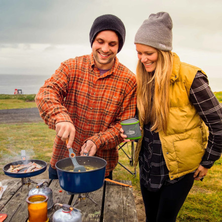 Zestaw naczyń GSI Outdoors Bugaboo Ceramic Base Camper Small