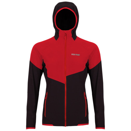 Kurtka damska High Point Versa 2.0 Lady Hoody Jacket czarny/czerwony Black/Red