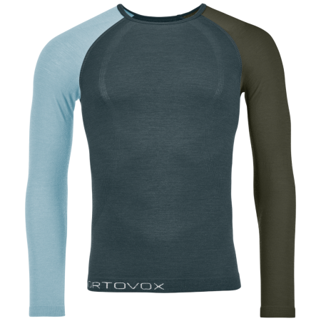 Koszulka męska Ortovox 120 Comp Light Long Sleeve M szary Dark Arctic Grey