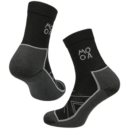 Skarpetki MOOA Merino Adventure 2-pack mix1 Mix 1 (black,navy)