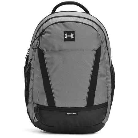Plecak damski Under Armour Hustle Signature Backpack czarny Black / Black / Metallic Tin
