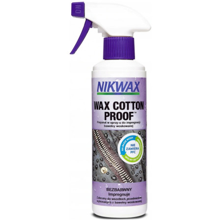 Impregnat Nikwax Wax Cotton Proof 300 ml niebieski blue